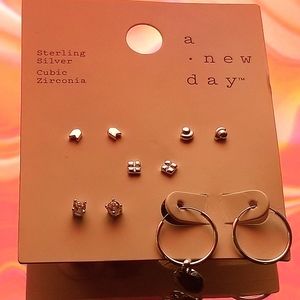 A New Day Stud And Dangling Earring Set
